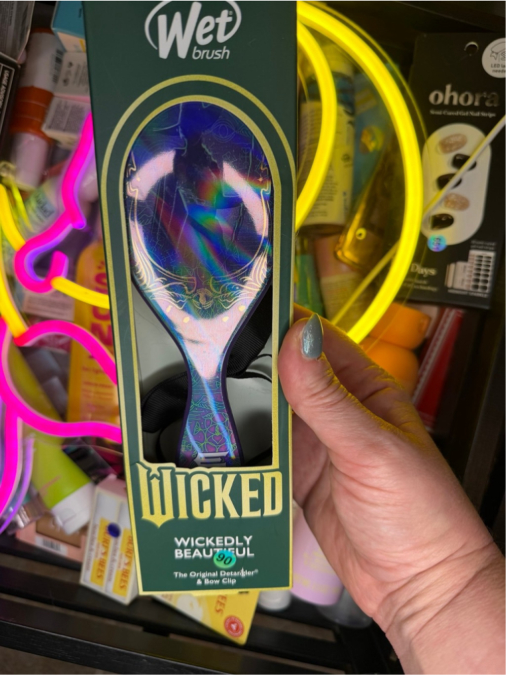 Wet brush x wicked wickedly beautiful Elphaba with bow